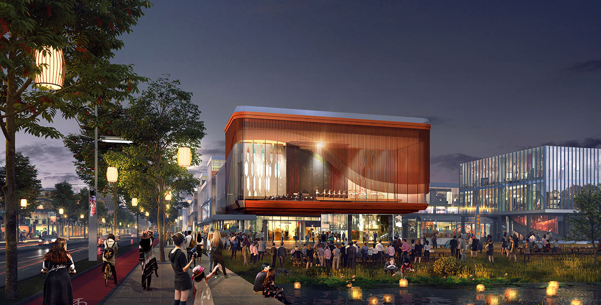 台湖演艺小镇总体城市设计-11