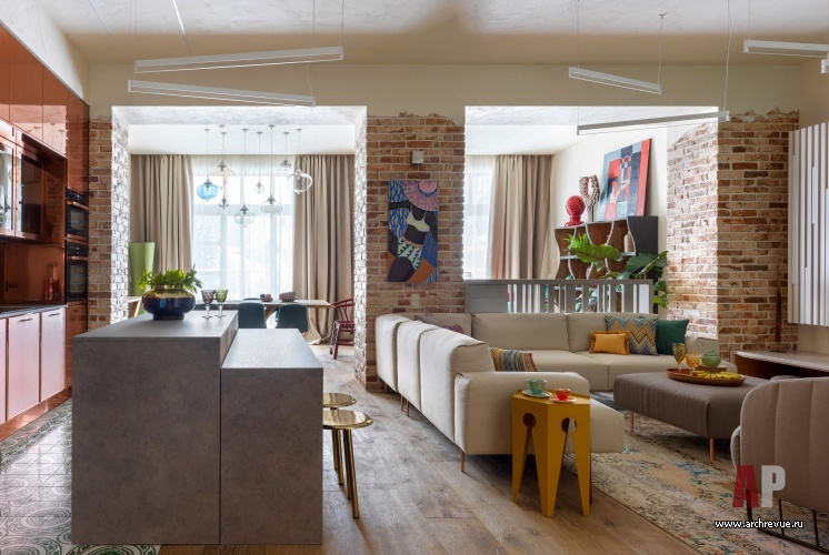 三层家庭联排别墅室内设计项目丨俄罗斯莫斯科丨Art Group工作室（负责人达里娅·瓦西利科娃）-12