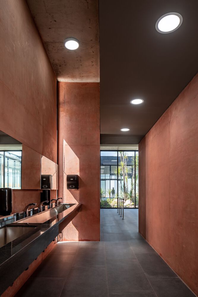 从工作状态抽离出来的员工餐厅设计丨戈者设计-6