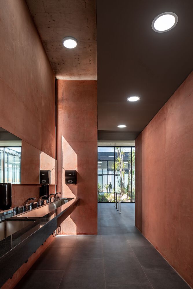 从工作状态抽离出来的员工餐厅设计丨戈者设计-6