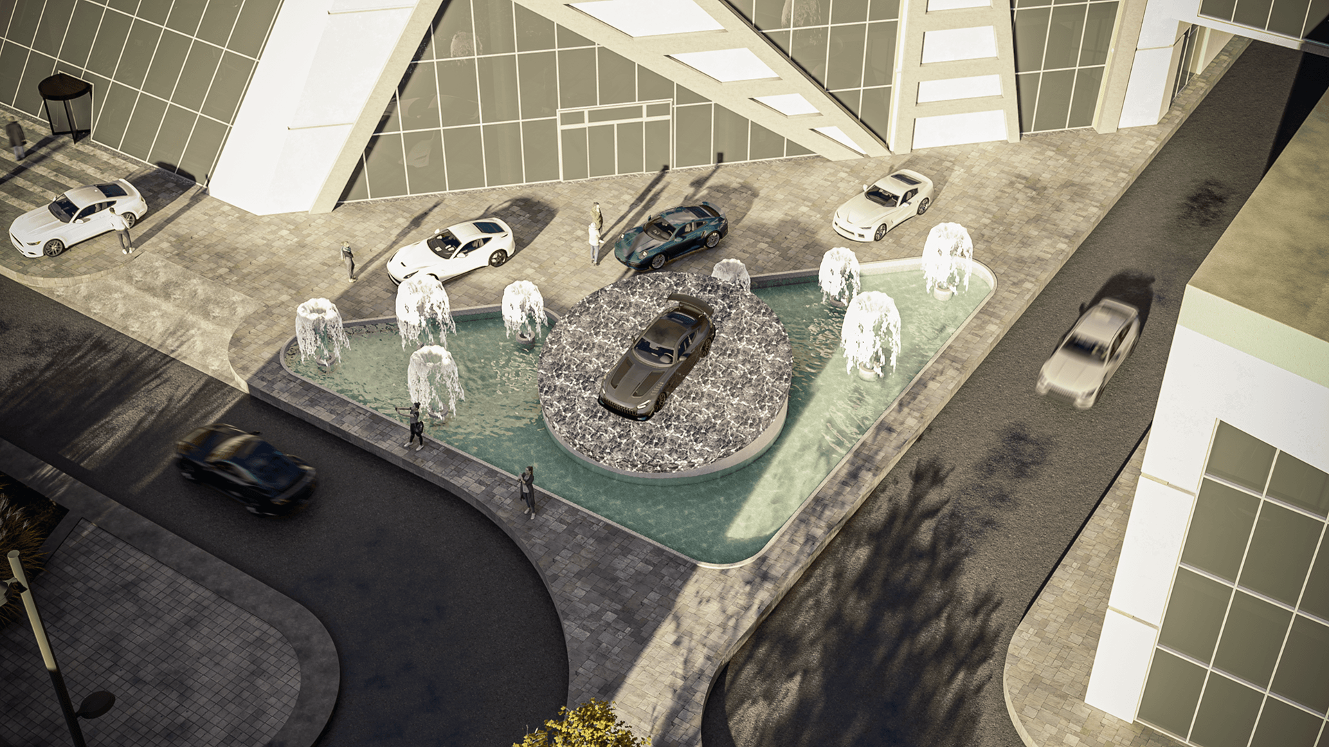 Bugatti House 行政与商业项目-14