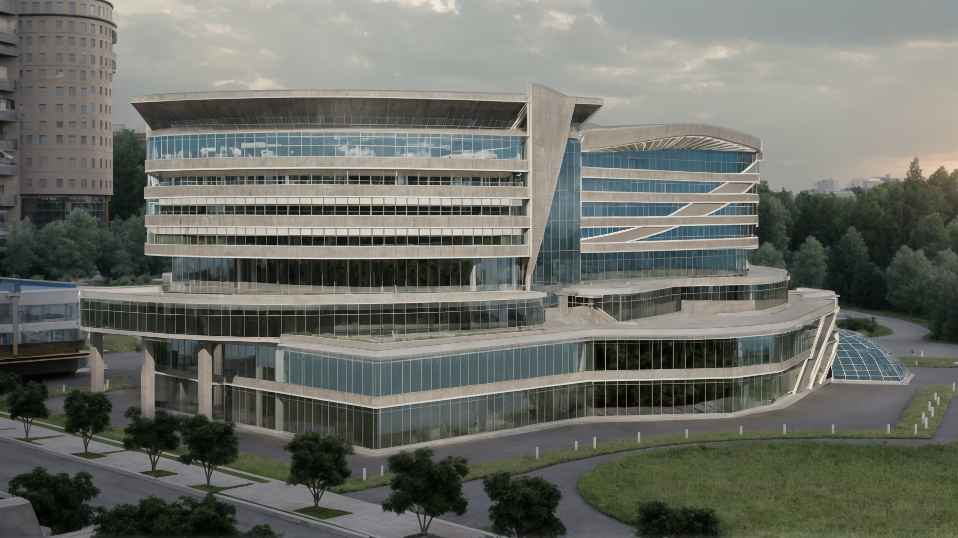 Commercial & Business Center Visualization-0