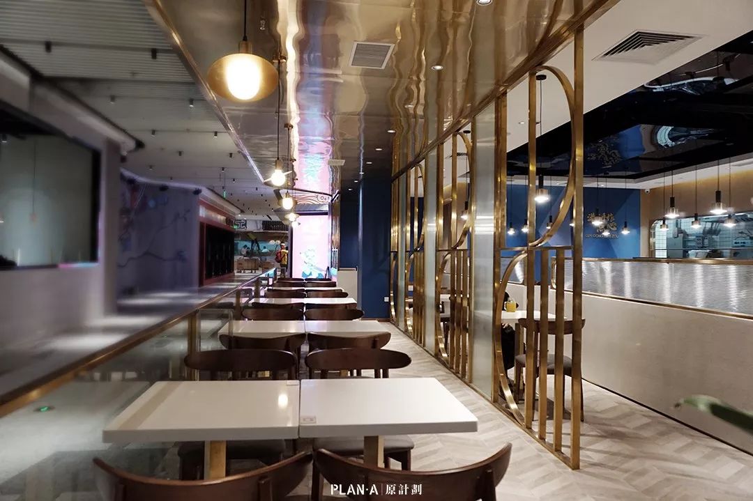 广州美林 M·LIVE 天地“点港点造”餐厅,蓝色主调展现创新精神-48