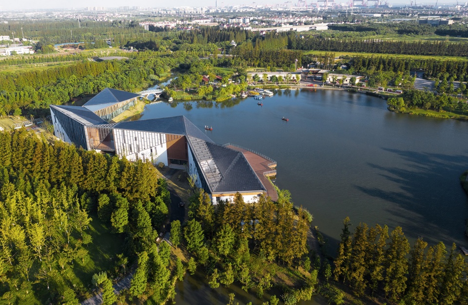 上海长兴岛郊野公园游客中心——自然与人文的和谐共生-13