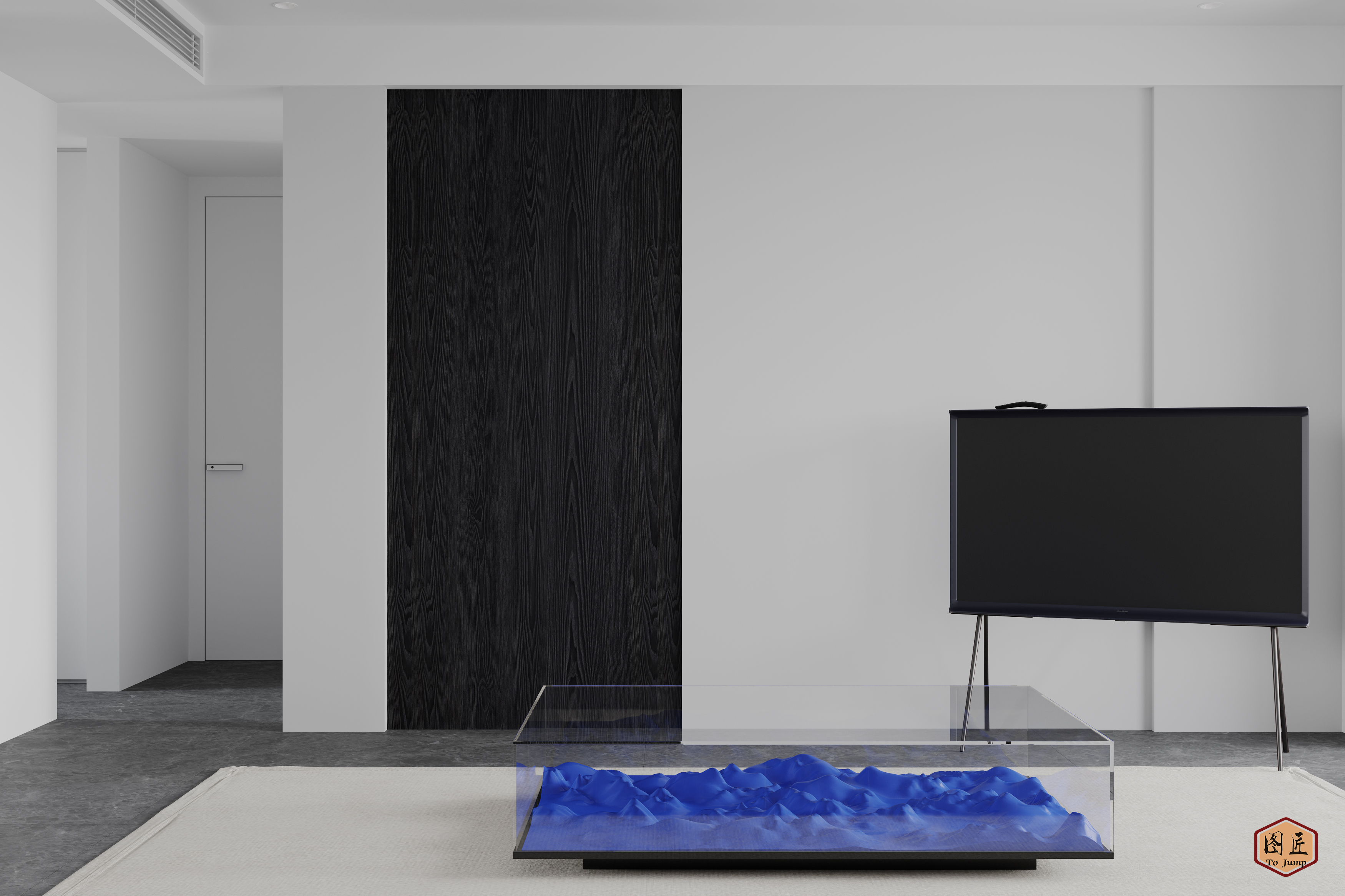 现代极简客餐厅设计-7