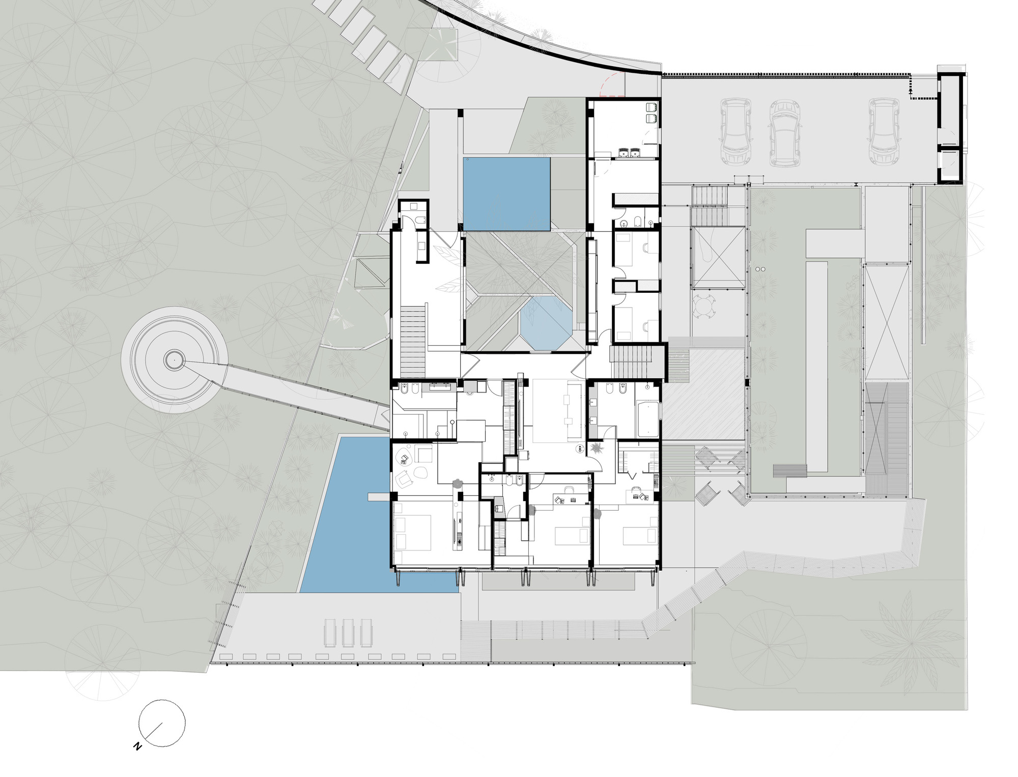私人许可权之家丨巴西圣保罗丨André Becker-46