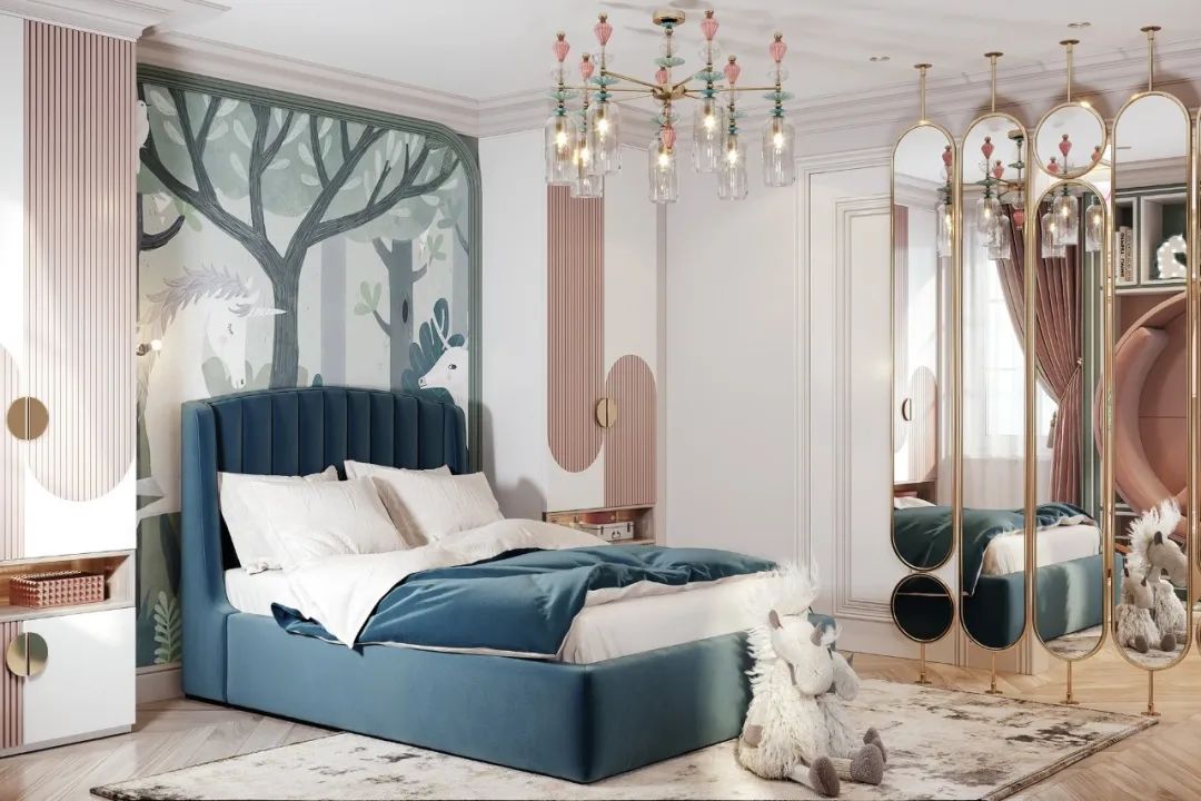 现代轻奢风的居住空间-56