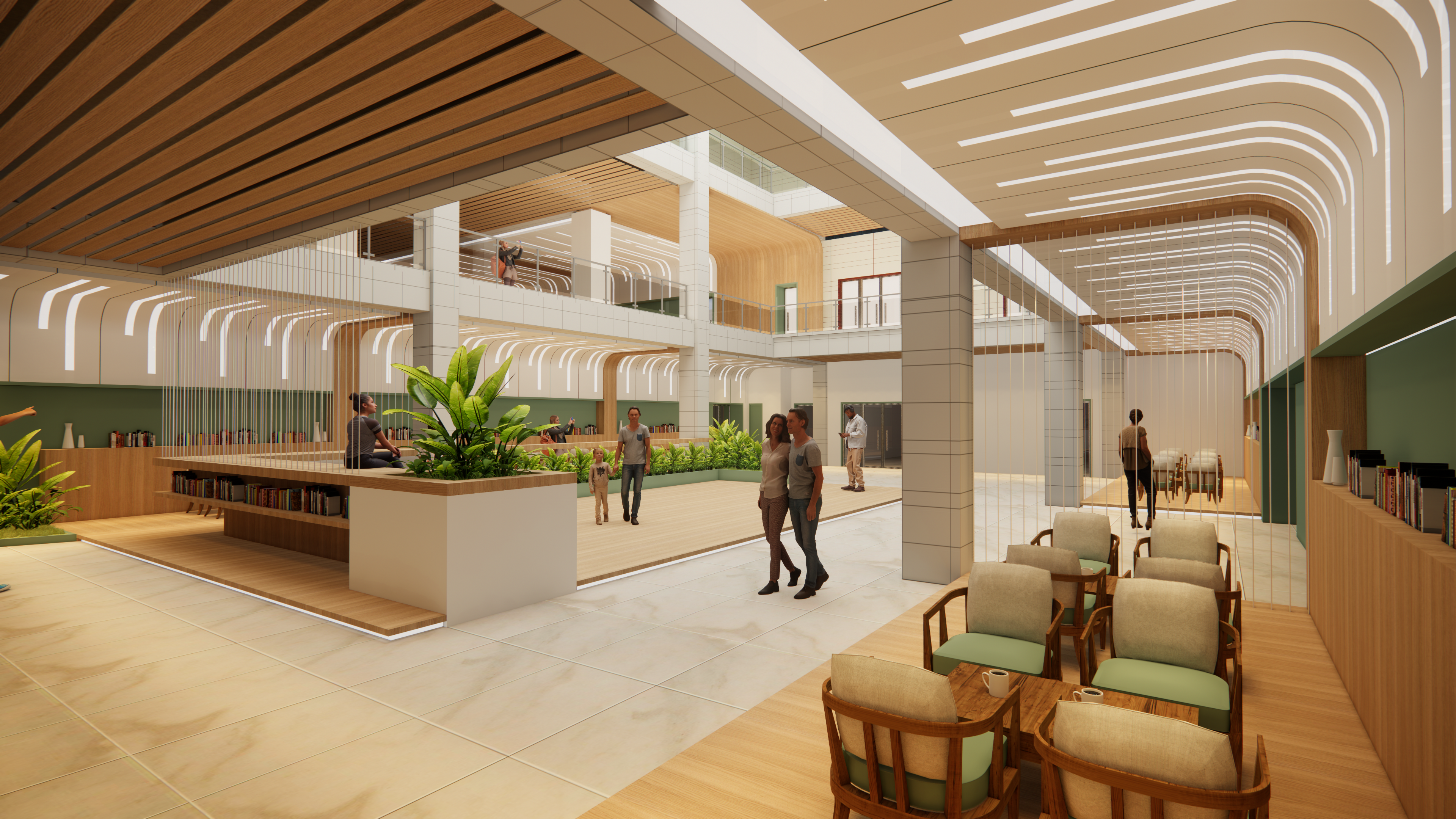 西安思源学院图书馆开放空间概念设计丨中国西安丨Giacomo Liviabella-13