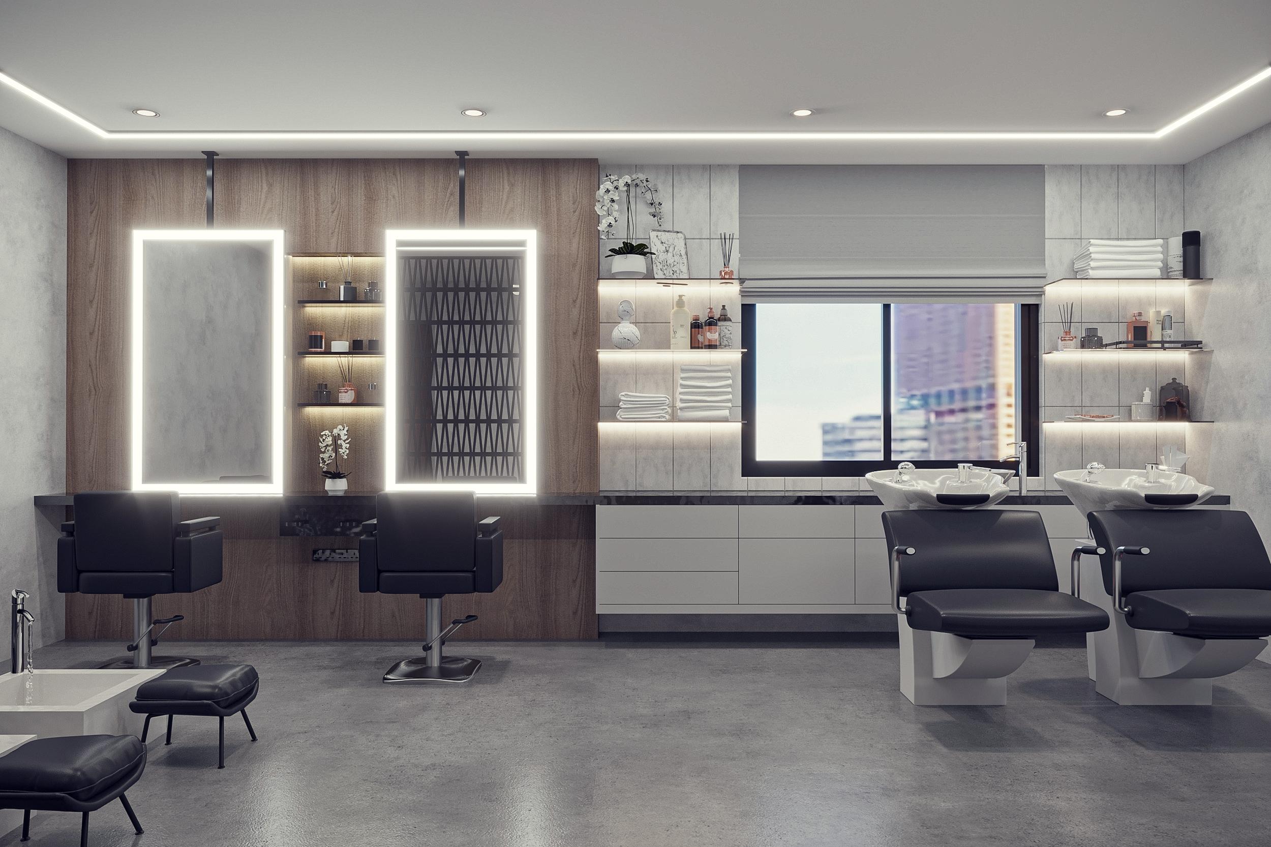 New Work / Beauty Salons at Kuwait-5