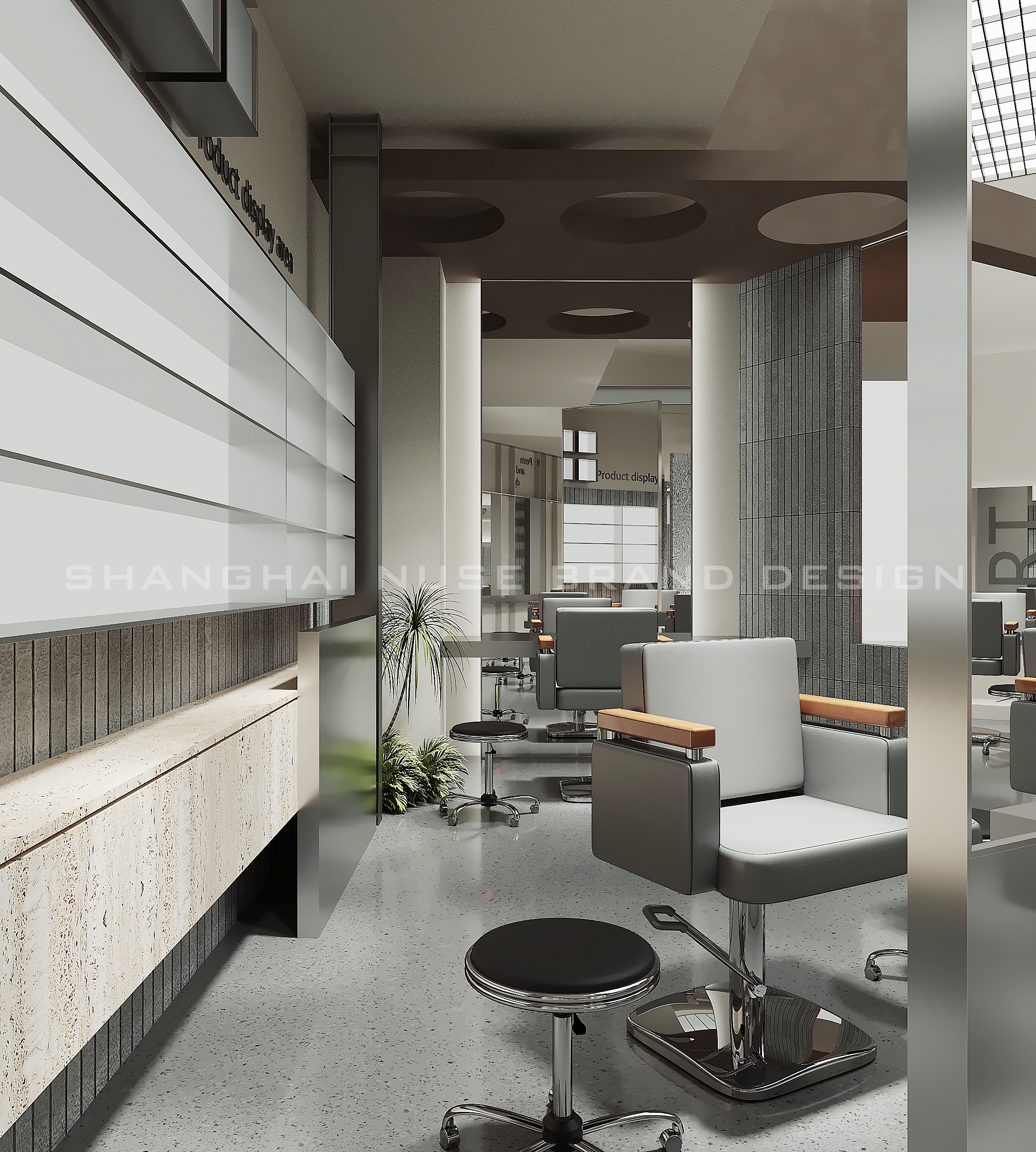 美发店空间设计丨木村空间设计有限公司-27