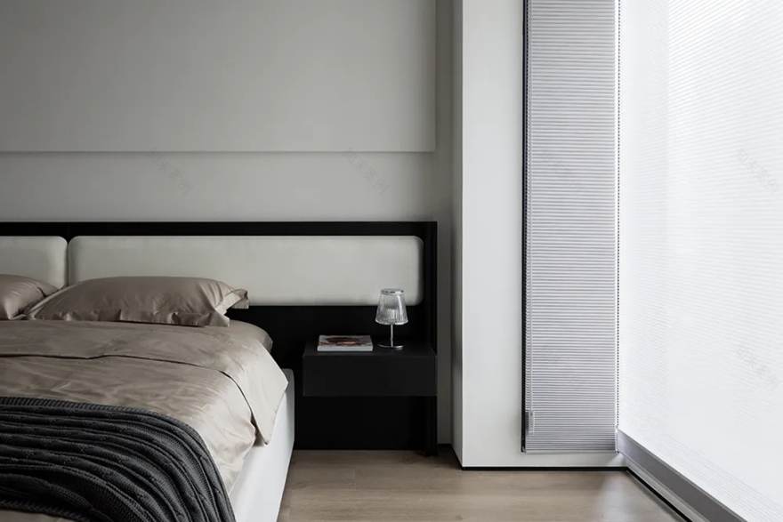 140㎡素墨写意,极致的黑白美学现场-25