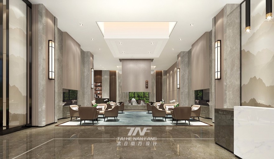 河北青田地产售楼处设计-5