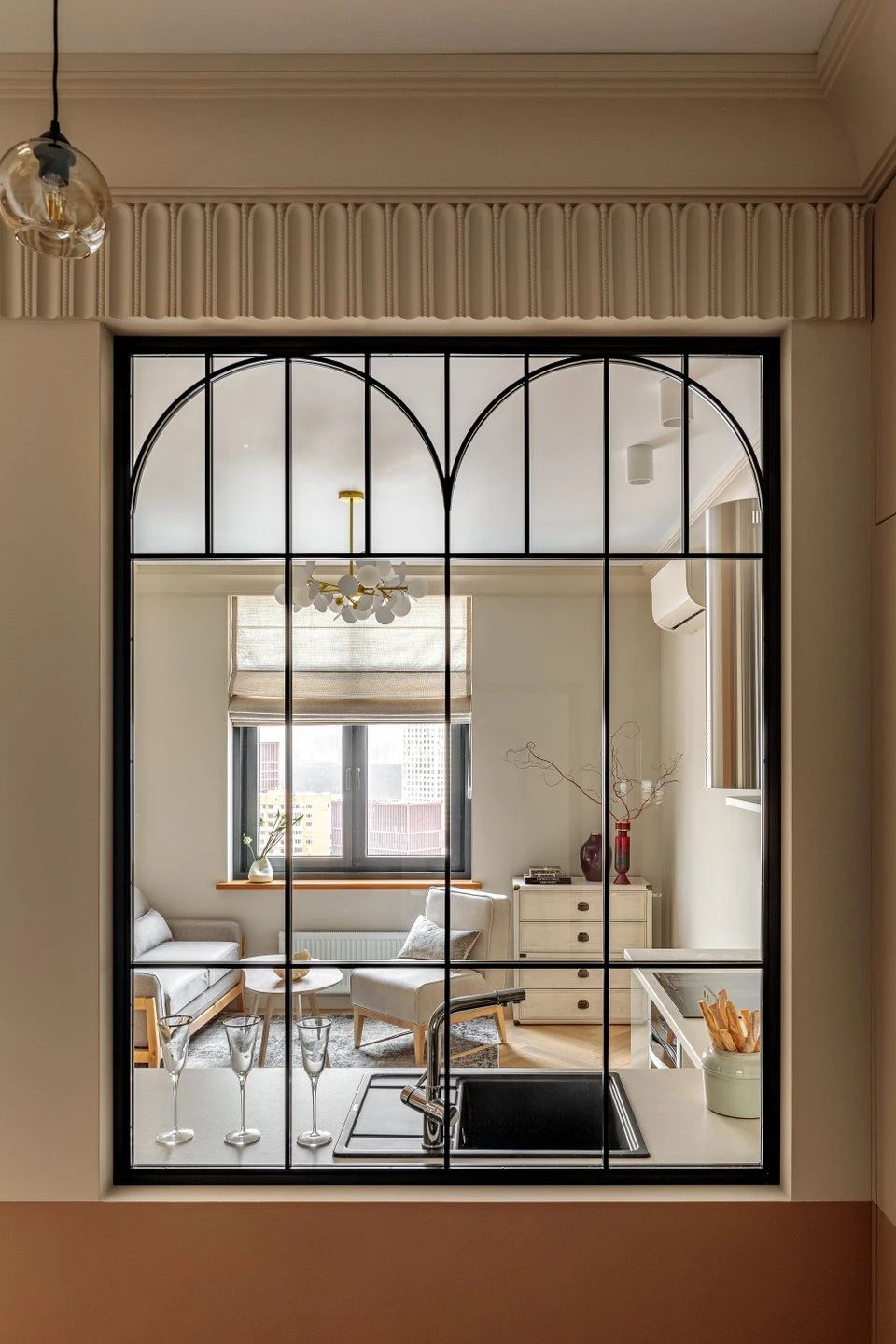 女生独居 51㎡公寓设计丨Olga Shumkina-17