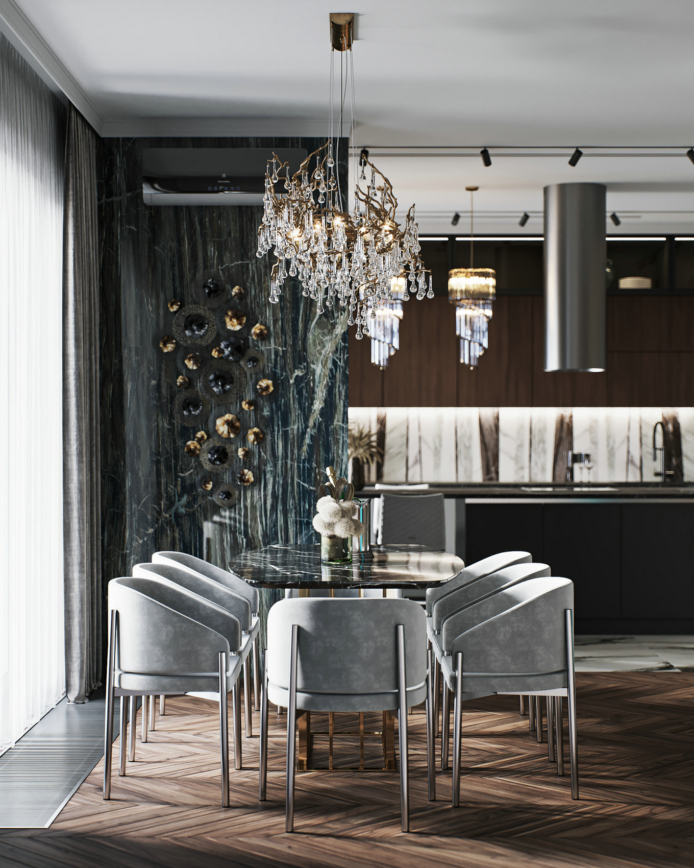 被简欧风席卷的生活空间，演绎质感美学-8