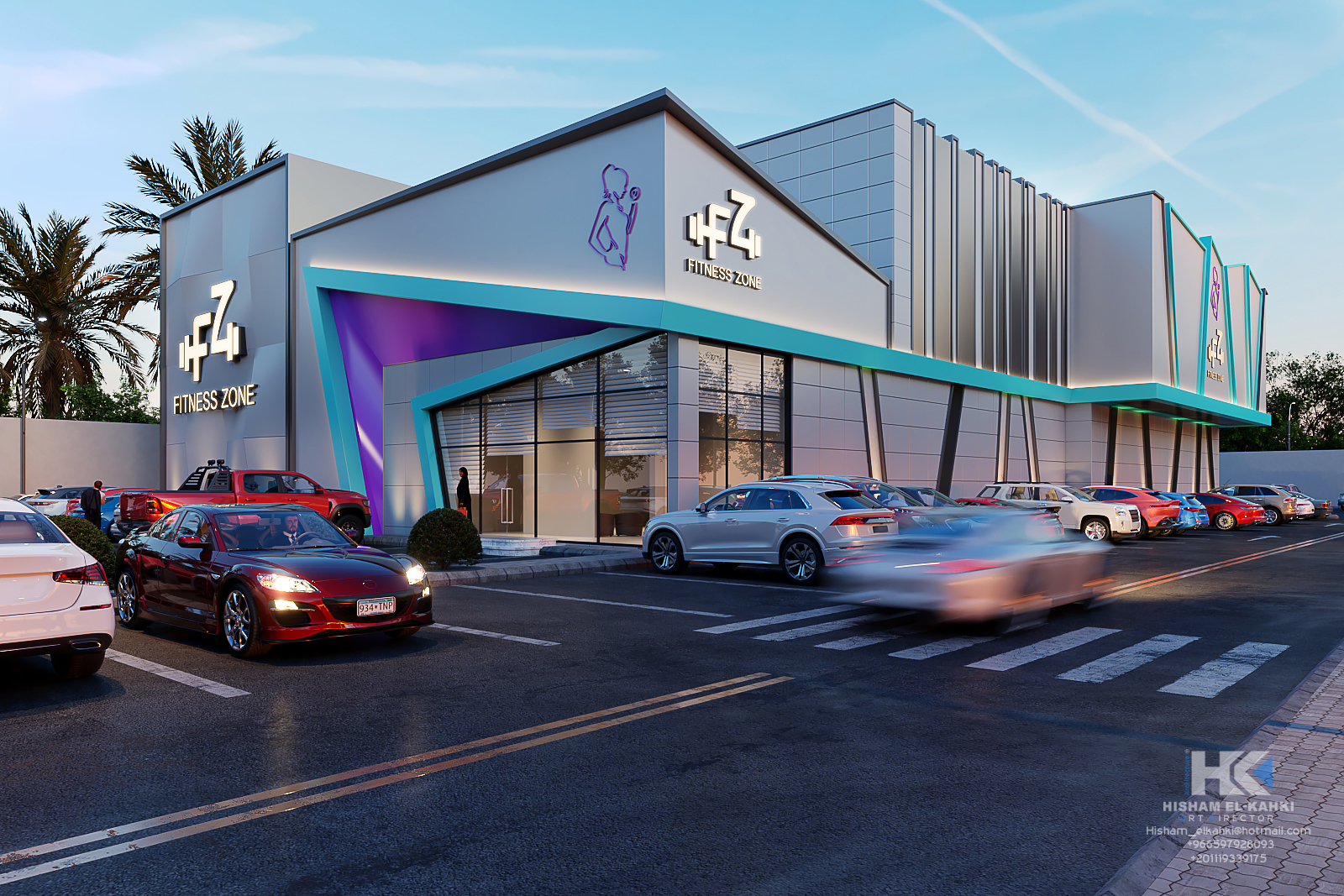 Women's gym نادي نسائى-3