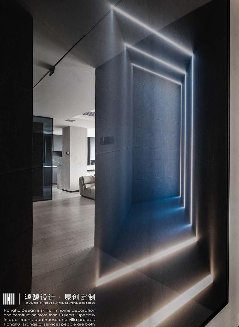 90 后小资生活方式的平层开放式住宅丨中国上海丨上海鸿鹄设计-13