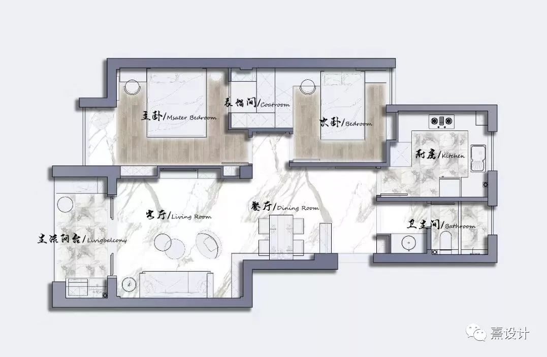 《时光机》摩登现代小户型,打造活泼温馨家居空间-24