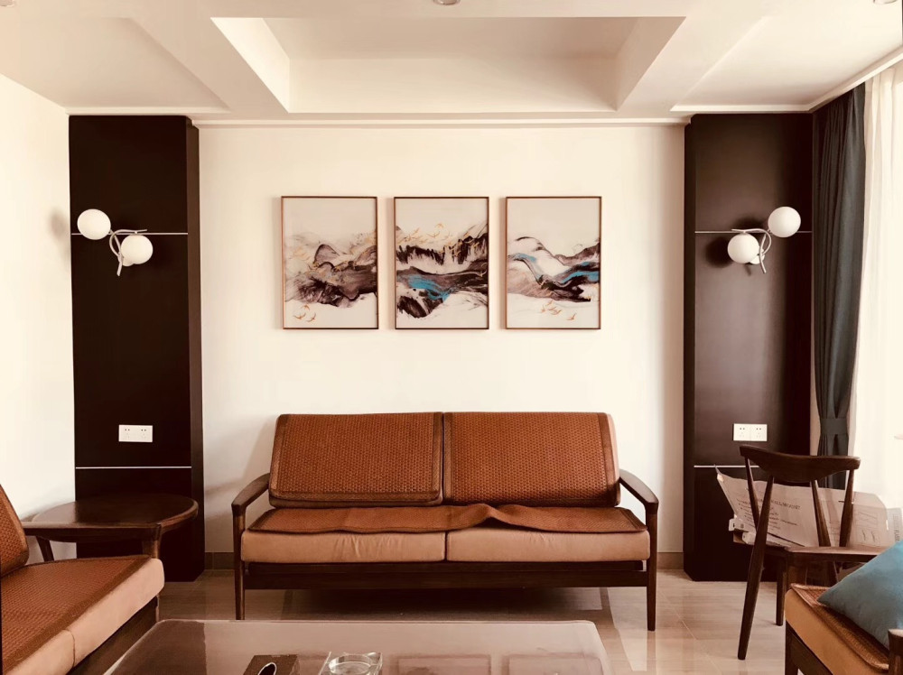 新中式风格的魅力演绎——简约线条勾勒出的灵动空间-12