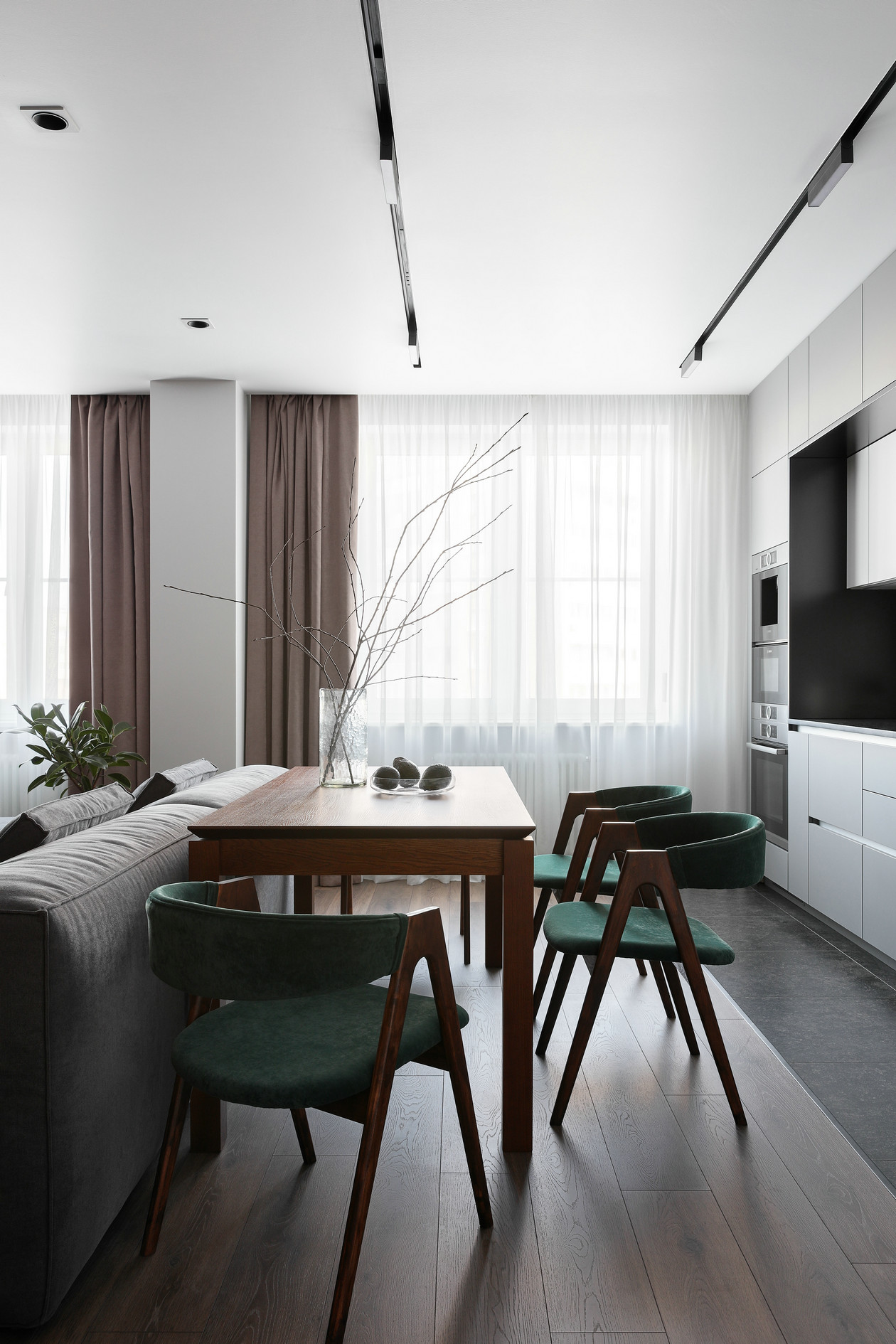 高级灰色系公寓设计-9