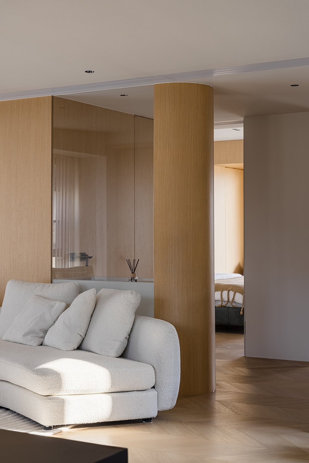 暖色原木风 · 义乌蒲荷花苑住宅设计-23