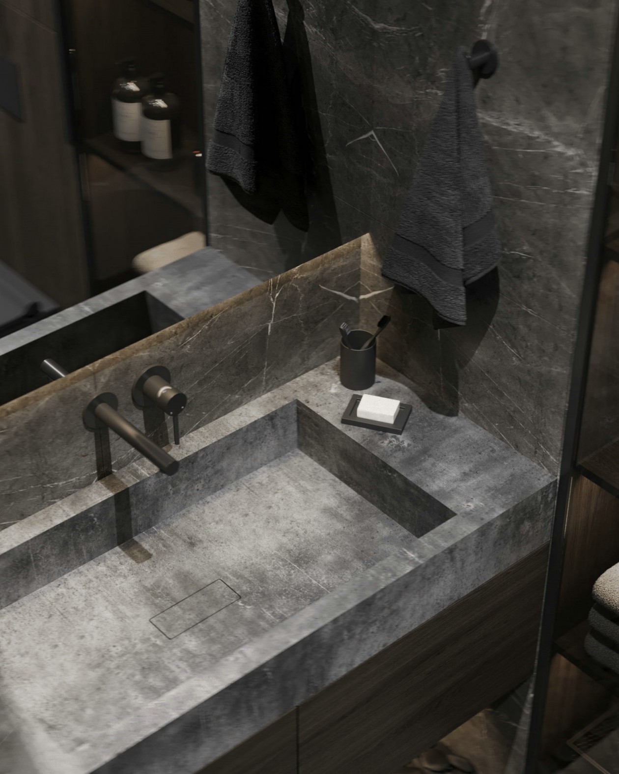 高级黑公寓 丰富极具有质感-46