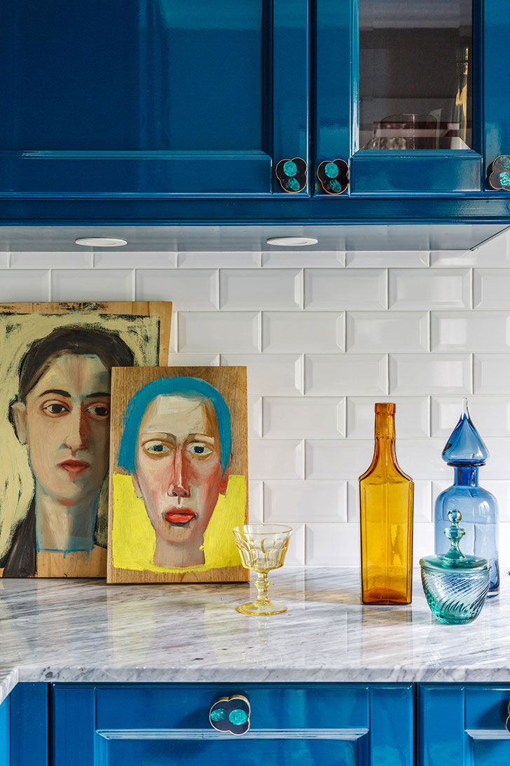 莫斯科 45 平米小公寓，设计师 Nadya Zotova 的彩色梦幻空间-15