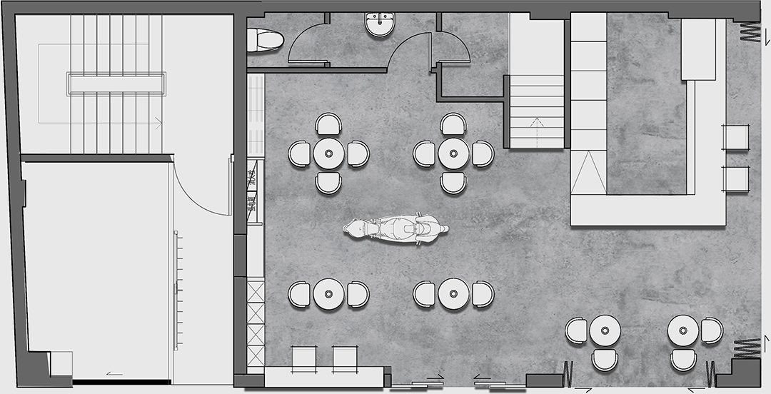 哈雷戴维森概念店丨ISSI DESIGN LTD-50