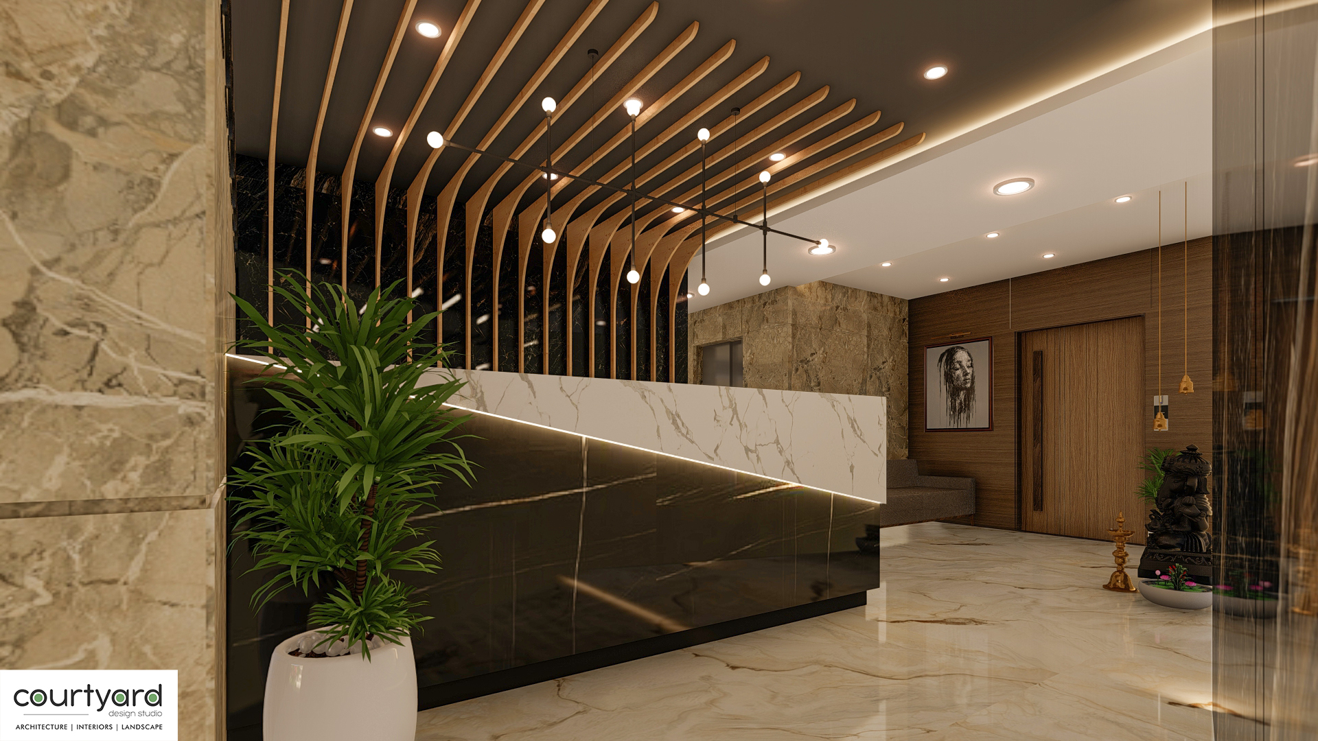 Hotel Nirmalya Grand | Reception Area-1