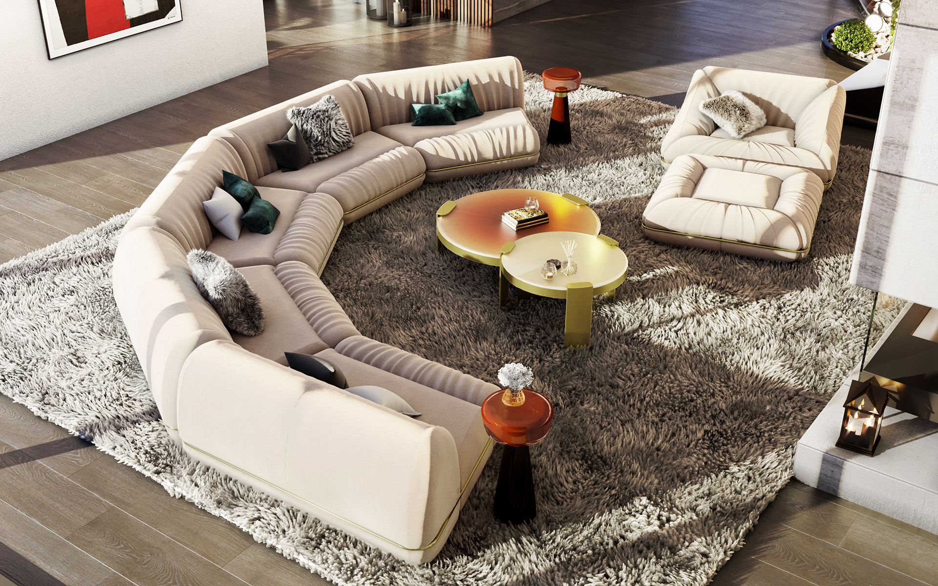 米兰的中性现代风住宅丨意大利米兰丨DRAGA&AUREL-10