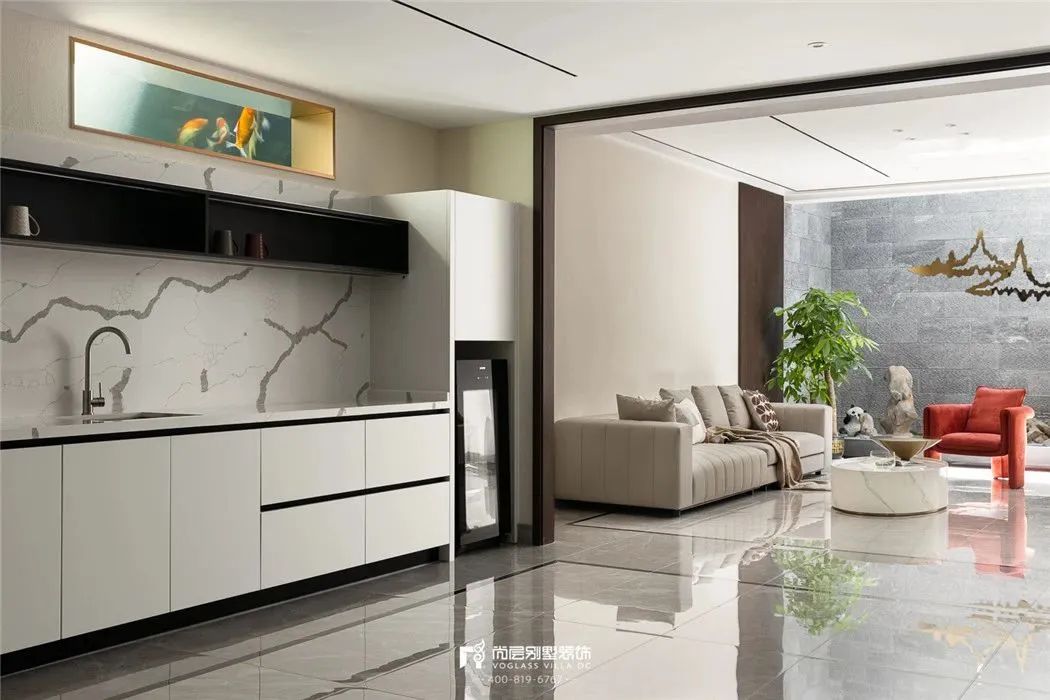 尚层装饰×西溪里 | 500㎡现代轻奢别墅设计，自由的延伸，静谧的向往-26