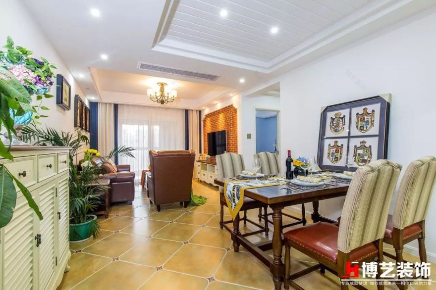 《炫彩生活》 | 美式休闲风格,温暖色调,收纳与美感兼具-18