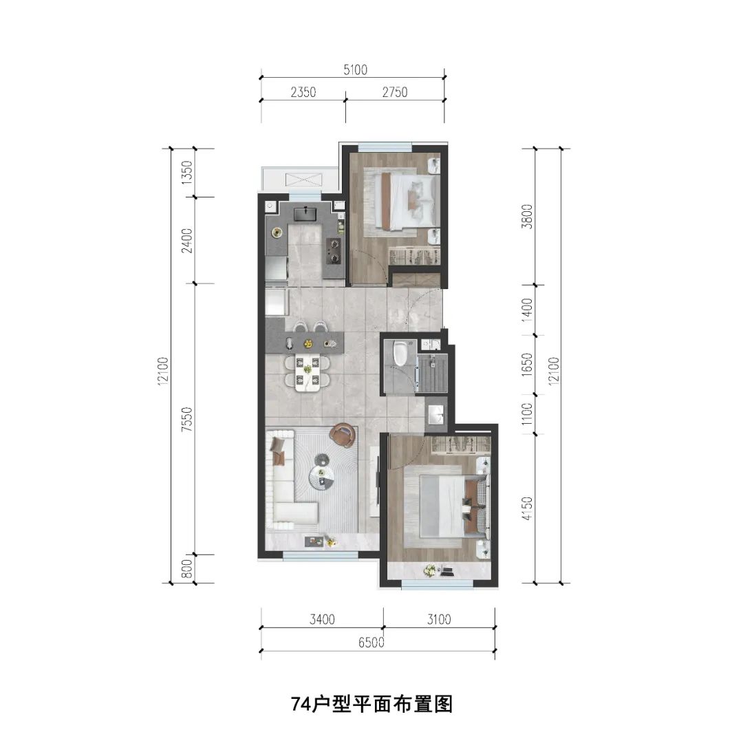 龙湖建工·九里熙宸丨中国北京丨HZS汇张思北京分公司-43