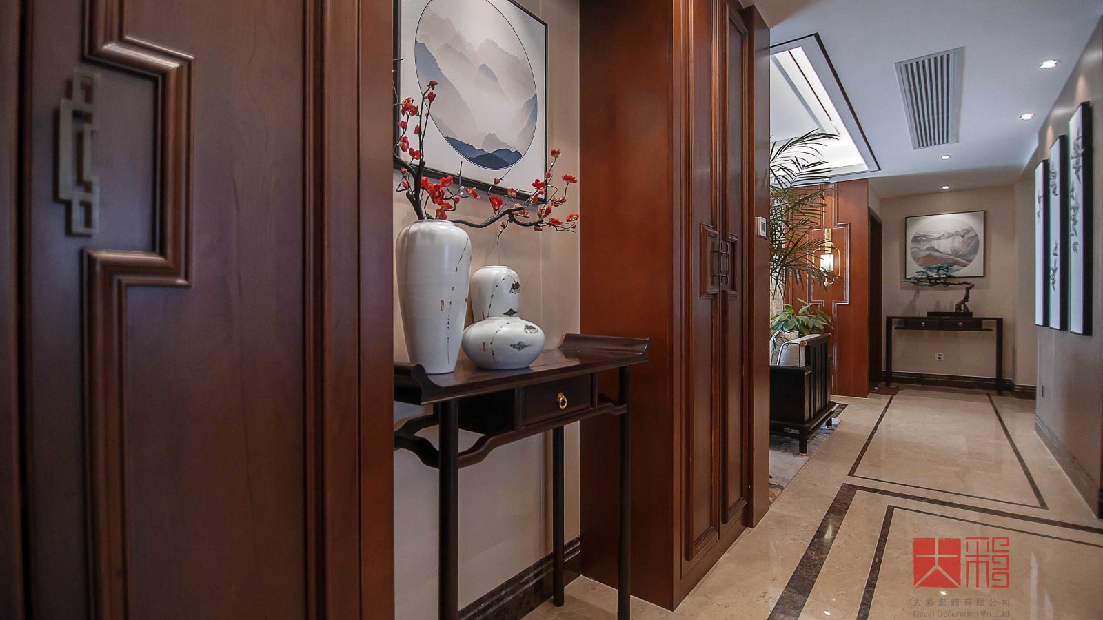 大彩装饰 | 御景豪庭新中式住宅-5