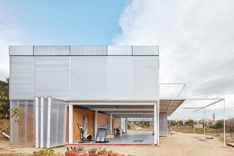 西班牙双层住宅丨Fake Industries Architectural Agonism + aixopluc-14