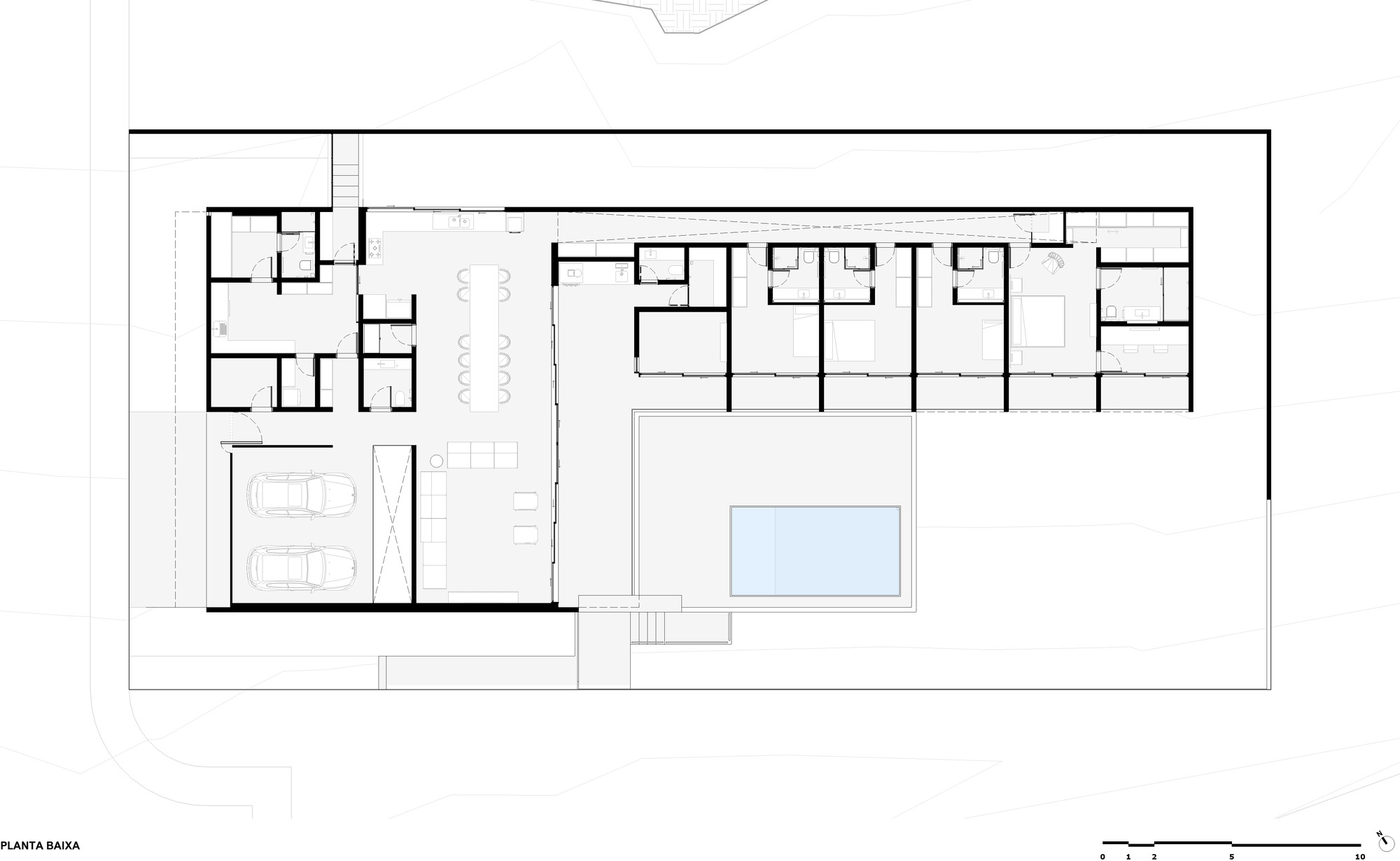 但丁之家丨巴西巴西利亚丨Bloco Arquitetos-19
