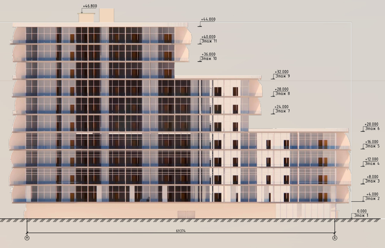 Анапа市四星级酒店设计-19
