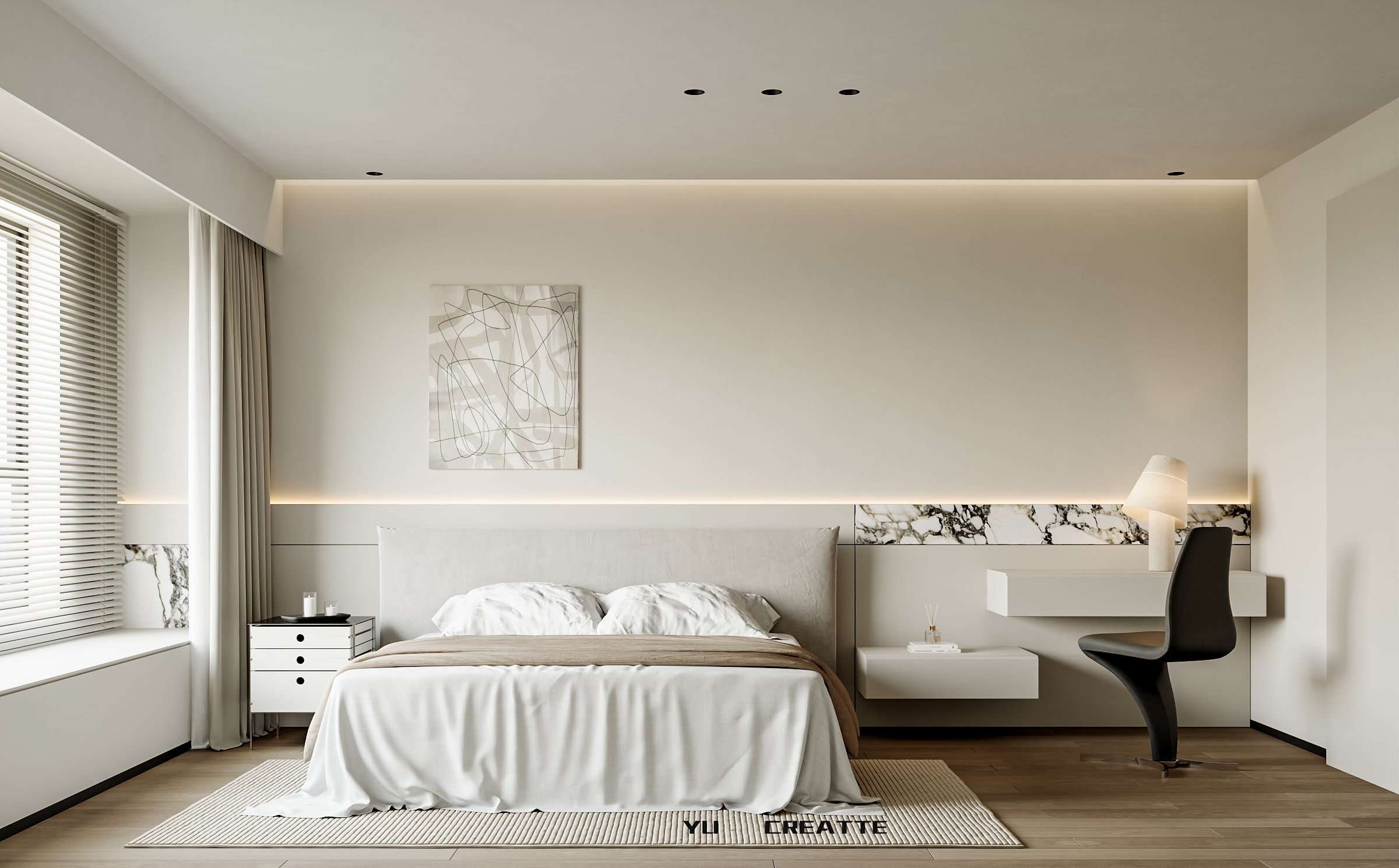 现代意式客餐厅 主人房丨近期表现-12