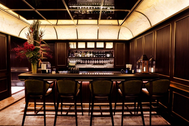 Ruth Chris Steak House寿司吧室内设计丨印度丨Metaphor Interior建筑事务所-13