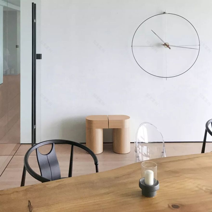 现代简约原木风空间-8