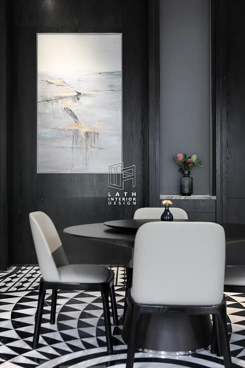 现代 Art Deco 风格餐厅设计-50