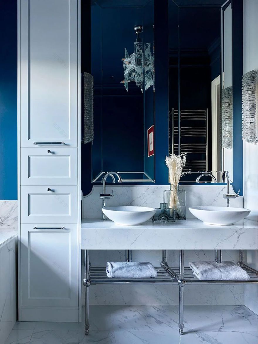 莫斯科市中心典雅浪漫别墅设计丨俄罗斯莫斯科丨Alisa Shabelnikova-13