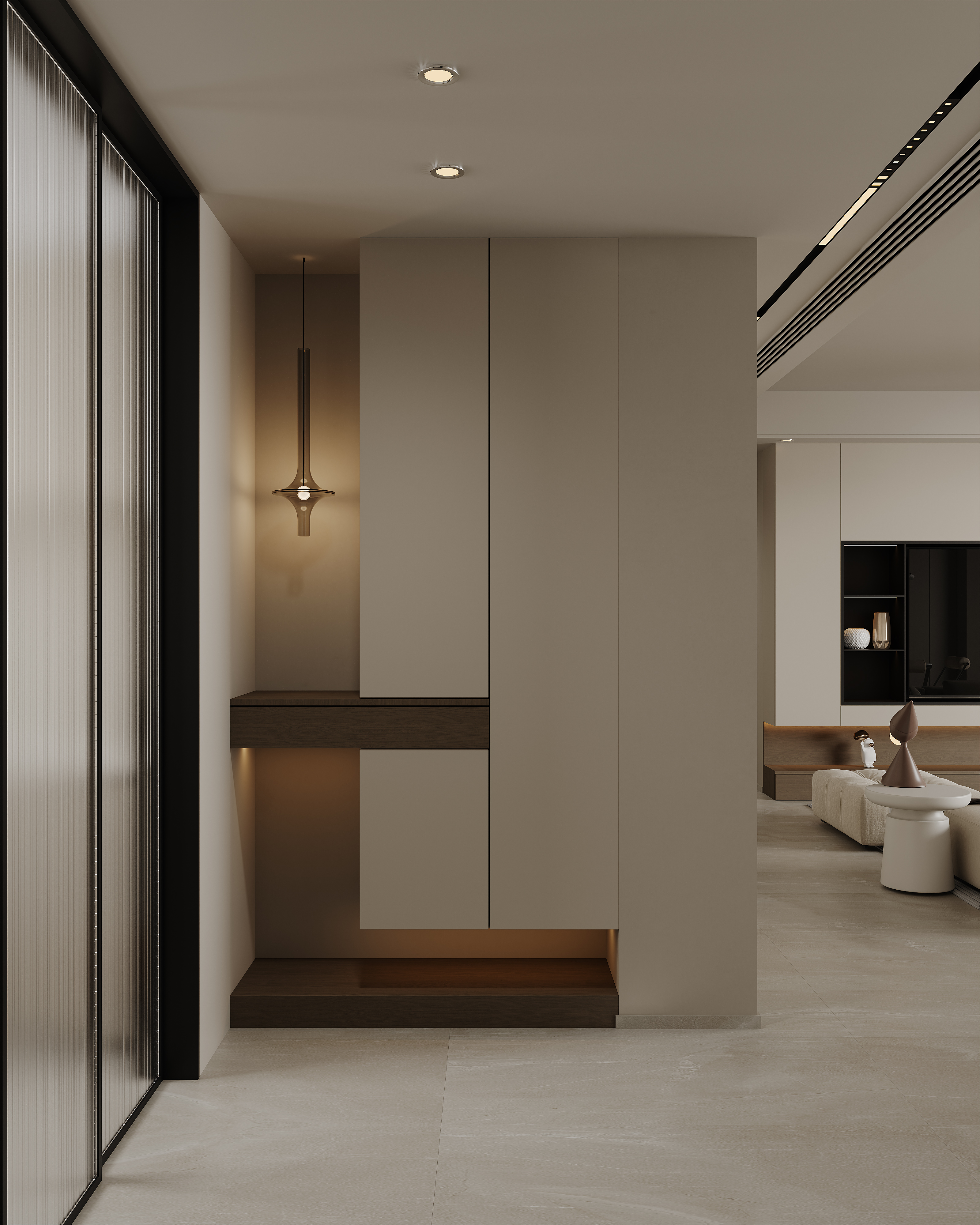 现代极简风丨白龙马效果图-9