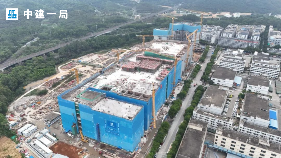 建设世界级先进制造城！中建一局承建的深圳“工业上楼”项目主体封顶-11