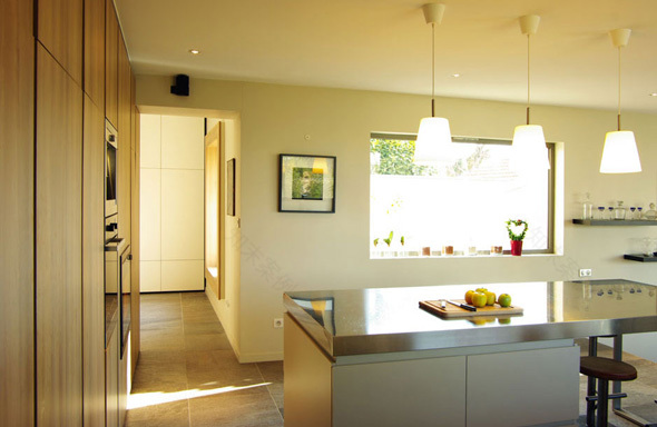 Caluire当代木结构及Viroc板扩建住宅项目丨法国丨MTU Dank Architectes-28