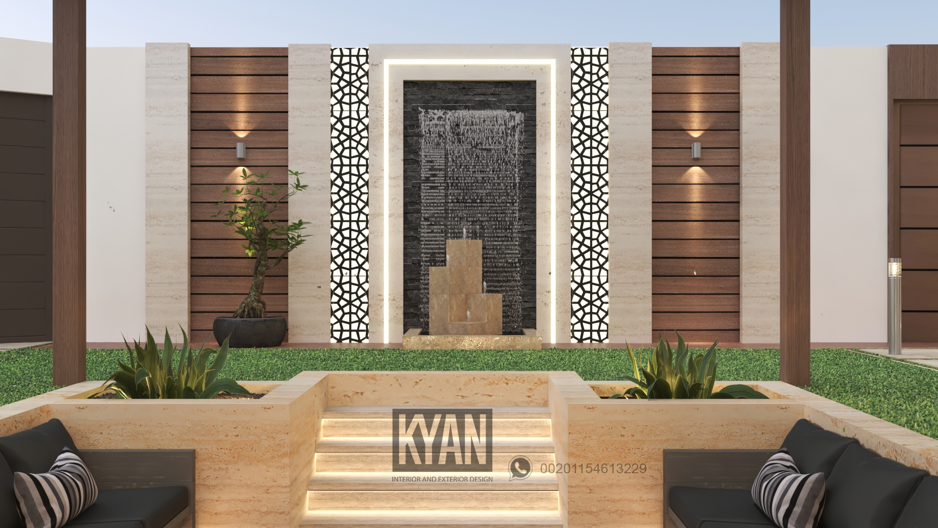 现代住宅立面设计-14