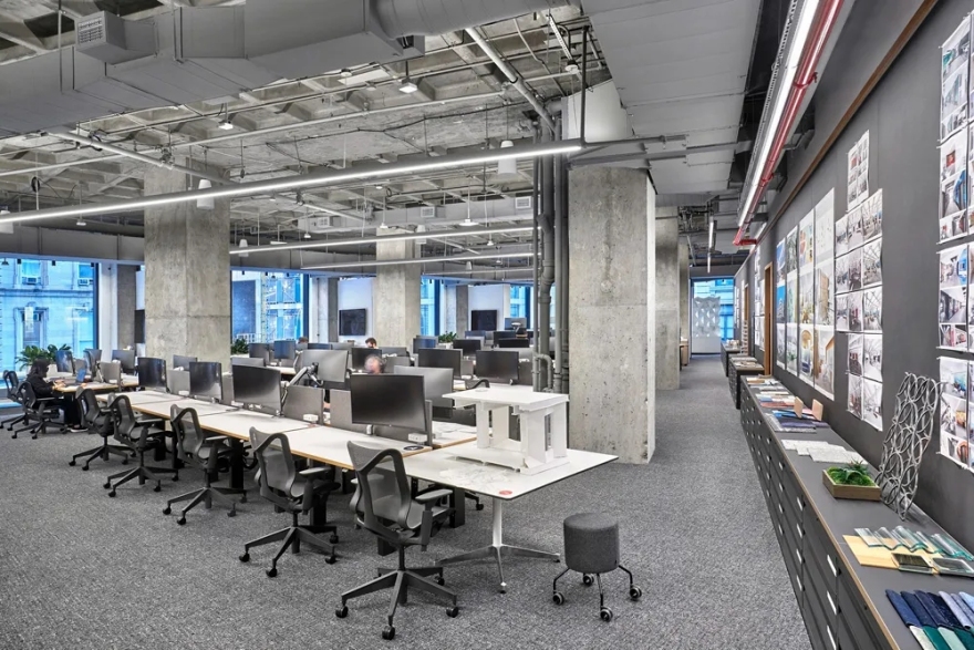 美国Perkins&Will办公空间丨美国纽约市-21