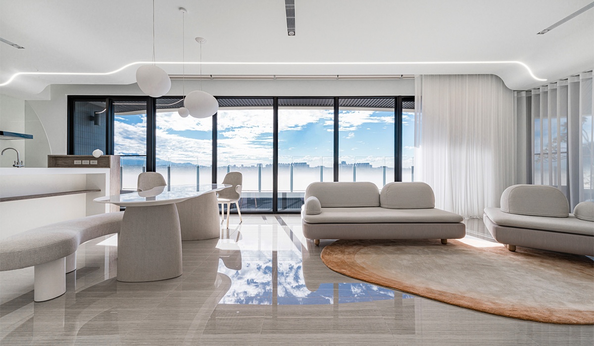 蓝天白云触手可及 顶层亲子公寓-2