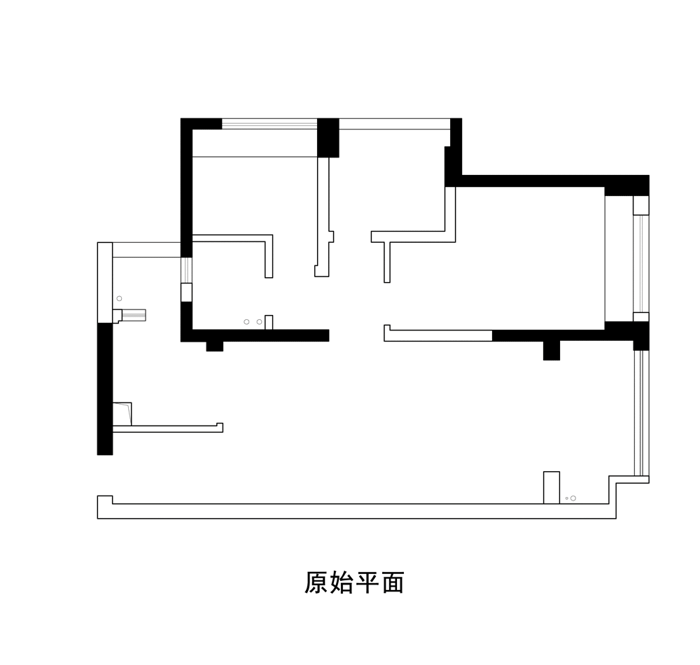 东诺空间 | 工业风轻奢大套间设计-9