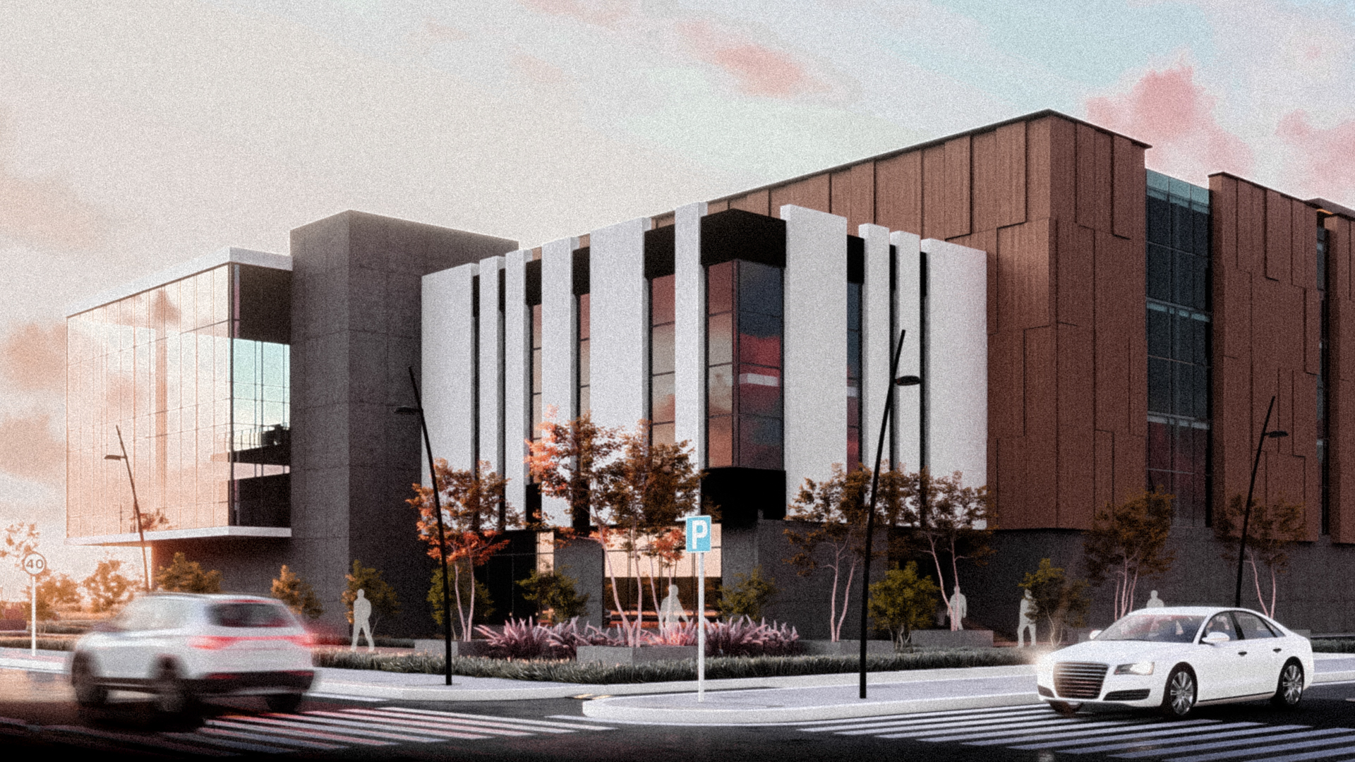 瓦迪·纳特伦法院大楼综合体丨开罗大学工程学院建筑系-29