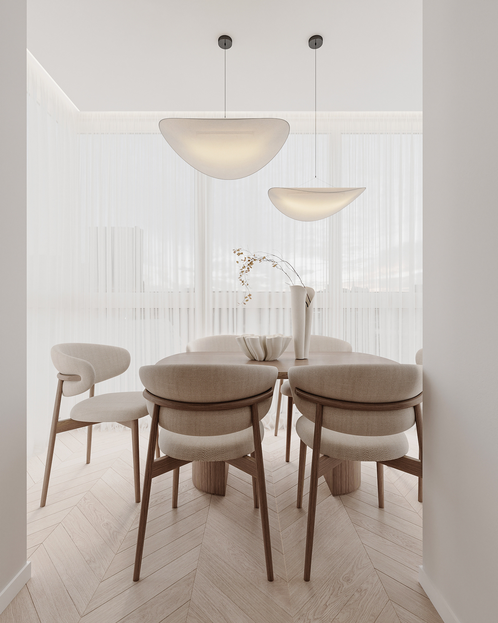 khaki & wood apartment-16